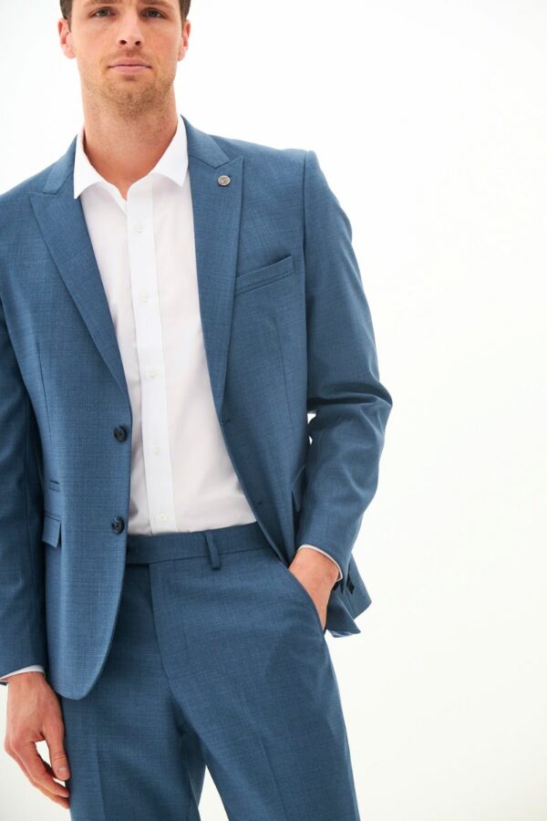 Marc Darcy Finley Tailored Blazer | Teal Blue