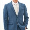 Marc Darcy Finley Tailored Suit | Teal Blue