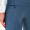 Slim Fit Suit Pants from Marc Darcy in Teal Blue