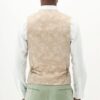 Paisley Lined Moss Green Waistcoat