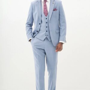Marc Darcy HM5 3 Piece Suit | Sky Blue