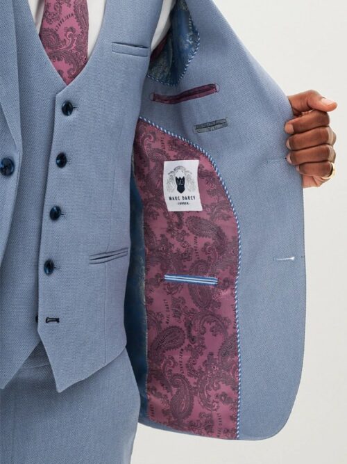 Marc Darcy HM5 Tailored Blazer | Sky Blue