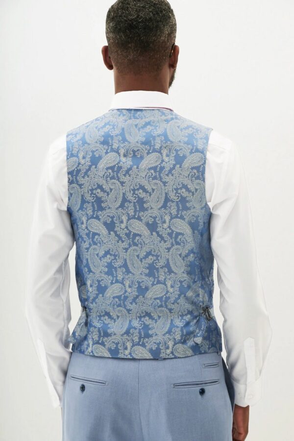 Marc Darcy HM5 Waistcoat | Sky Blue