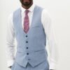 Marc Darcy HM5 Tailored Waistcoat | Sky Blue