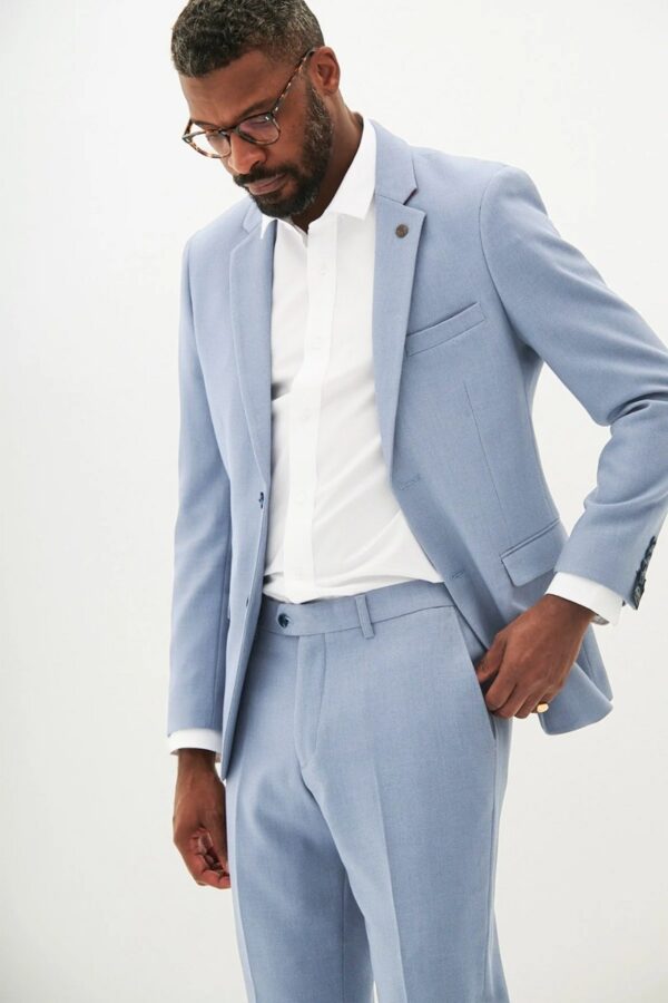 Marc Darcy HM5 Tailored Blazer | Sky Blue