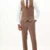 Men's Tan Waistcoat