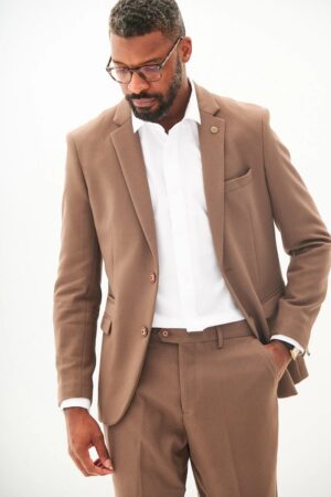 Marc Darcy HM5 Tailored Blazer | Tan