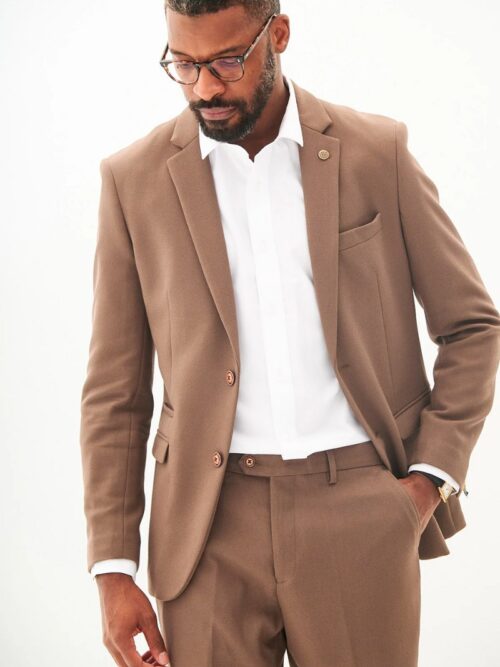 Marc Darcy HM5 Tailored Blazer | Tan