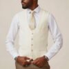 Marc Darcy Kelvin Waistcoat | Cream