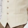 Marc Darcy Kelvin Waistcoat | Cream