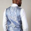 Marc Darcy Paisley Waistcoat Lining