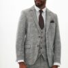 Marc Darcy KRIS | Silver Grey Tweed Blazer