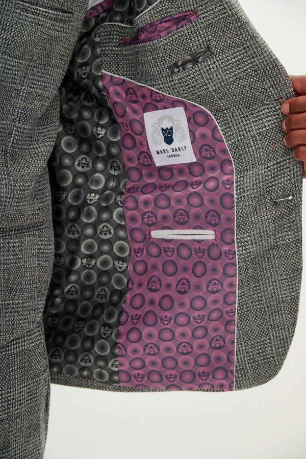 Premium Menswear from Marc Darcy | Lightweight Tweed Blazer