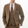 Marc Darcy KRIS | Tan Tweed Blazer