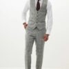 Waistcoat and Pants combination in Grey Tweed