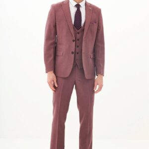Marc Darcy Monty Three-Piece Suit | Mauve