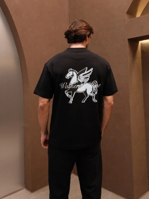 Men's Graphic Tee in Black