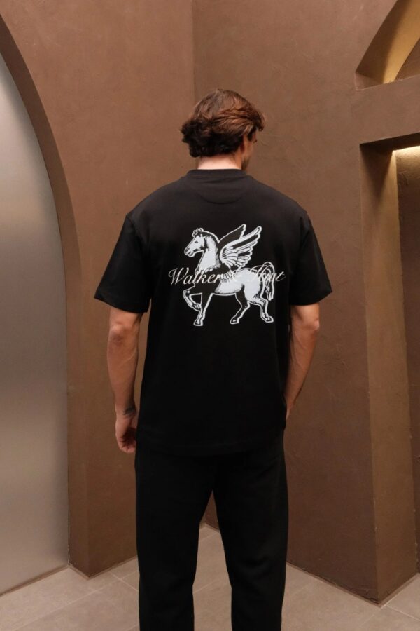 Men's Graphic Tee in Black