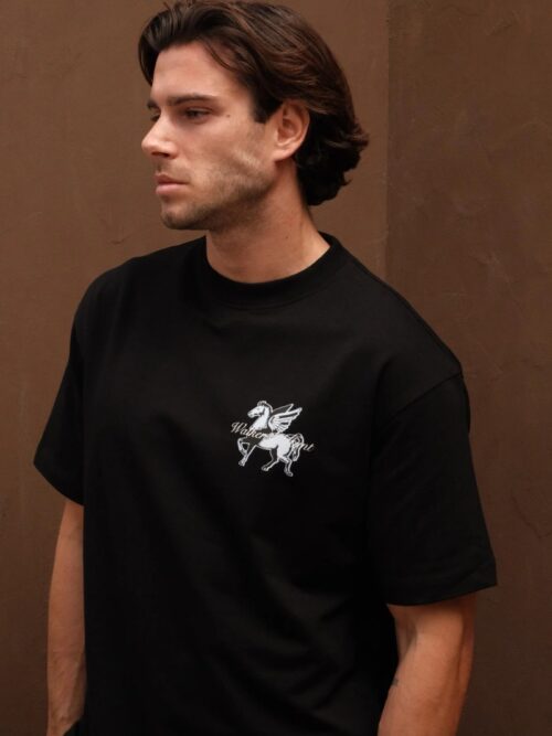Walker & Hunt Pegasus Tee | Black