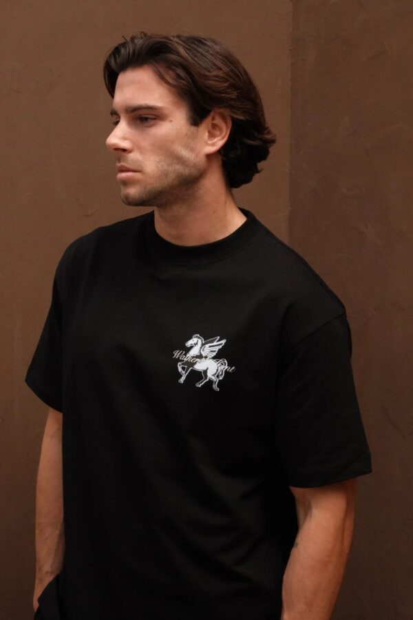 Walker & Hunt Pegasus Tee | Black