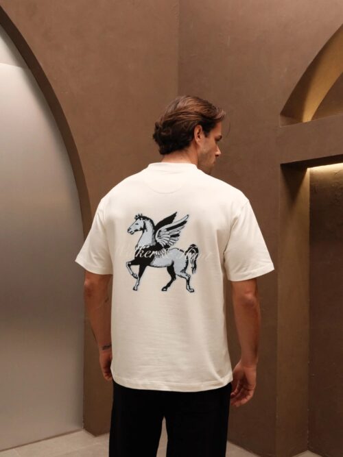 Walker & Hunt Pegasus Tee | Off White