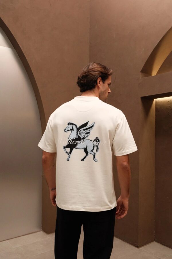 Walker & Hunt Pegasus Tee | Off White