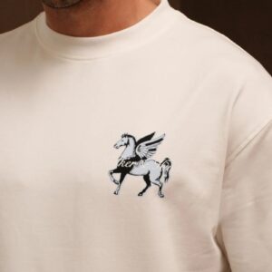 Walker & Hunt Pegasus Tee | Off White