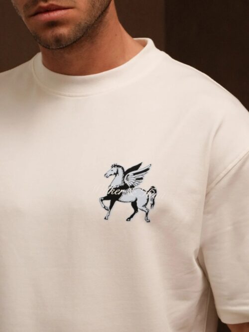 Walker & Hunt Pegasus Tee | Off White
