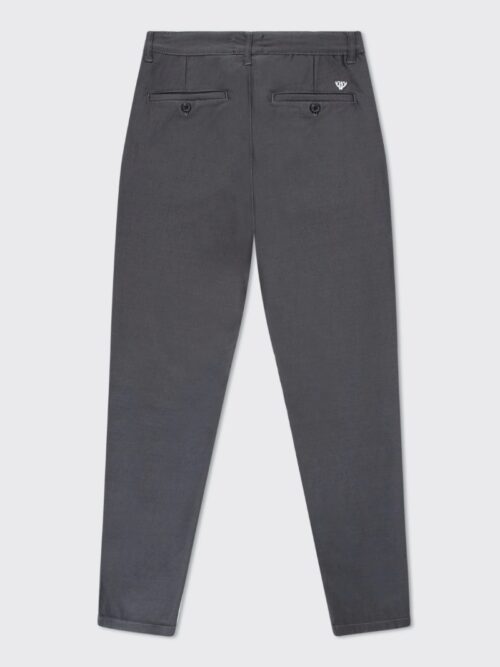 Super Stretch Charcoal Chinos for Men | Walker & Hunt Irish Menswear