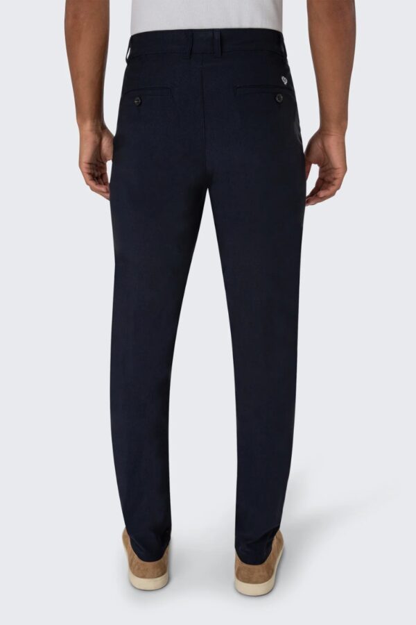 Slim fit navy chino pants