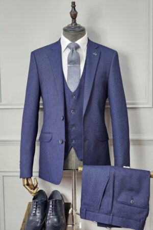White Label Jasper Navy Blazer | White Label Jasper Three Piece Suit | Navy