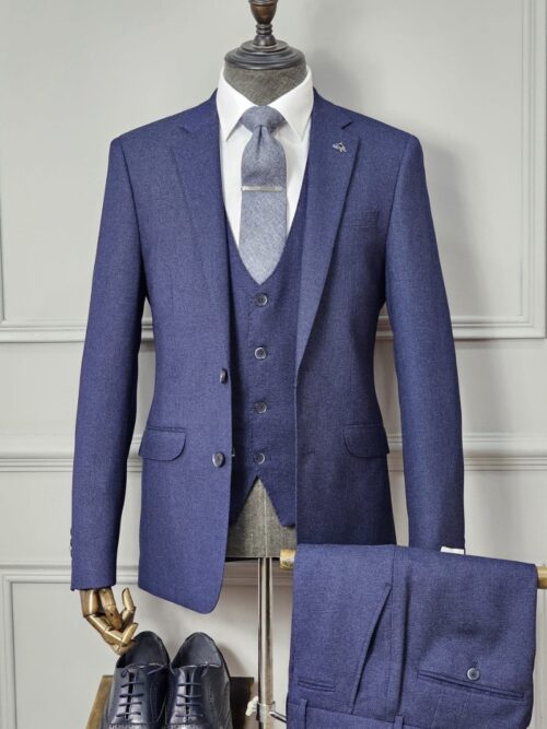 White Label Jasper Navy Blazer | White Label Jasper Three Piece Suit | Navy
