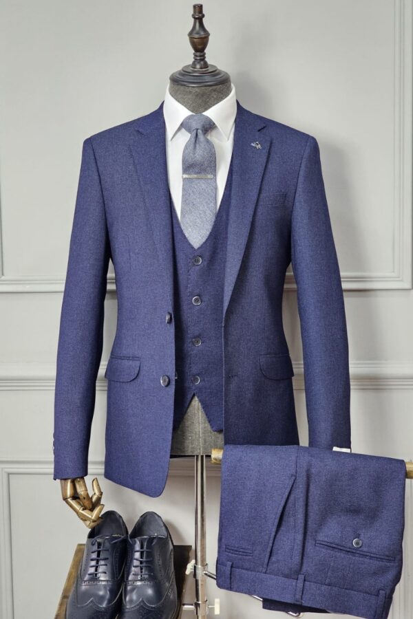 White Label Jasper Navy Blazer | White Label Jasper Three Piece Suit | Navy