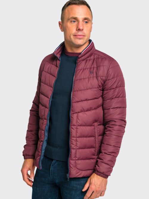XV Kings Sydenham Padded Jacket Crimson